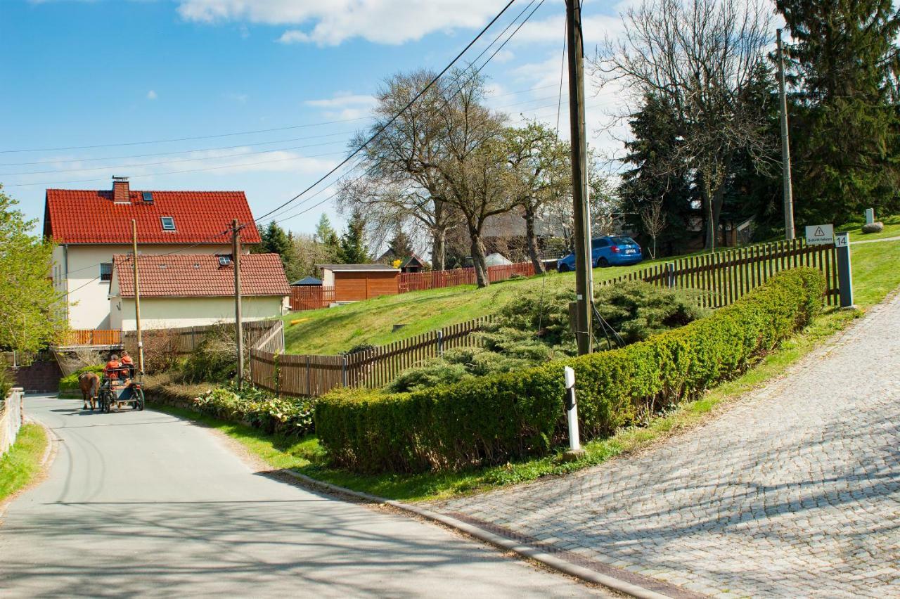 Dreiseitenhof Ferienwohnung Kuenzel Tharandt Zewnętrze zdjęcie