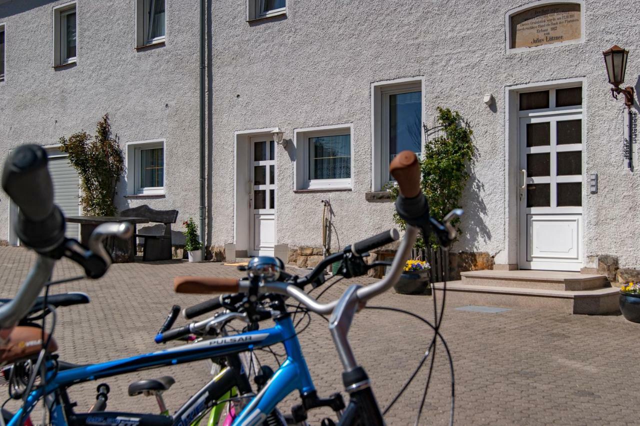 Dreiseitenhof Ferienwohnung Kuenzel Tharandt Zewnętrze zdjęcie